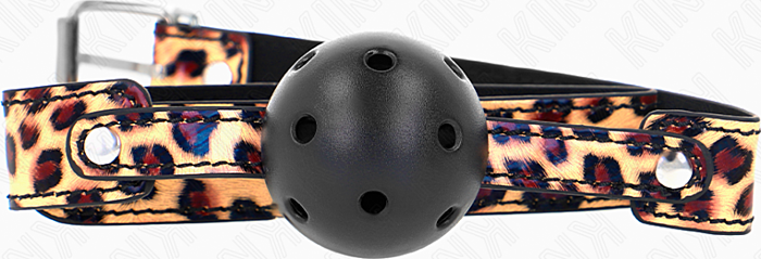 Mordaza KINK Leopard 4.5 cm - Atemberaubender Genuss