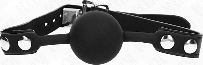 Mordaza KINK 4 cm Silikon mit Schloss - BDSM