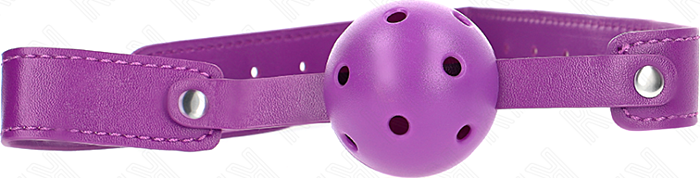 Mordaza KINK 4.5 cm Morado - Atemberaubendes BDSM