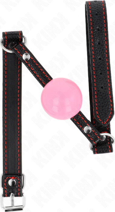Mordaza KINK 4 cm Rosa - Eleganz für BDSM