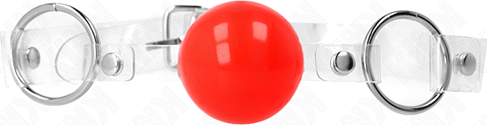 Mordaza KINK Transparente Adjustable BDSM Mordaza KINK Transparente Adjustable BDSM