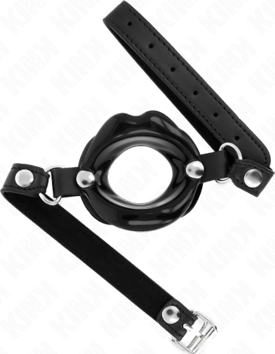 Mordaza KINK 8 cm mit schwarzer Lederband Mordaza KINK 8 cm mit schwarzer Lederband