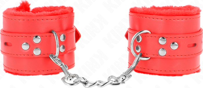 BDSM München KINK Wrist Restraint Rot Metal BDSM München KINK Wrist Restraint Rot Metal