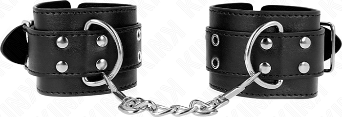 Münequeras BDSM KINK Doppellinie Schwarz Elegant
