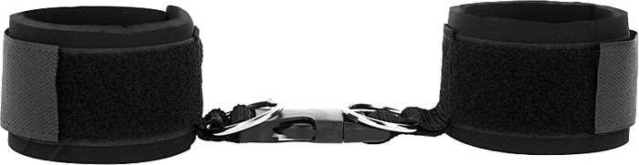 BDSM Münze KINK Neopren Handfesseln Schwarz