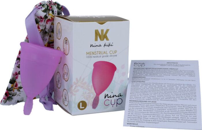 Nina cup copa menstrual talla l lila Nina cup copa menstrual talla l lila