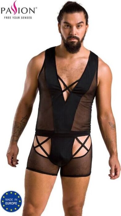 Lingerie Set Passion Men Oscar Schwarz L/XL