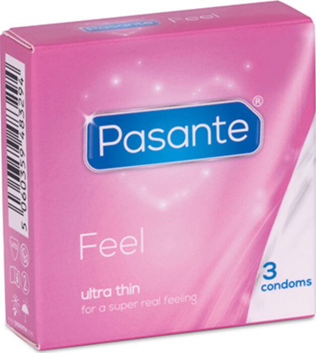 Preservativos Pasante Sensitive Ultrafino - Intense Feel Preservativos Pasante Sensitive Ultrafino - Intense Feel