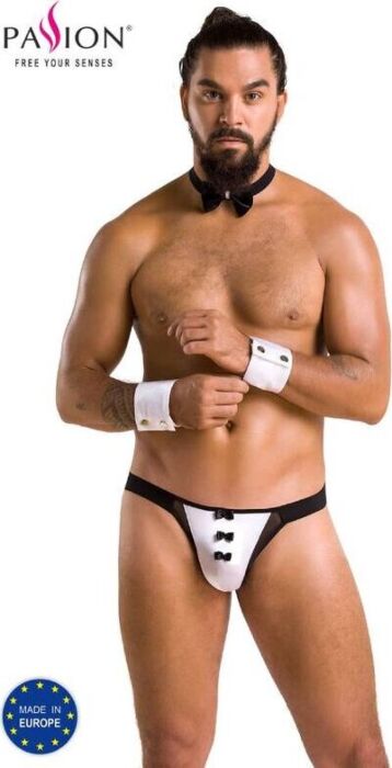 Passion - 036 slip alfrojo negro s/m
