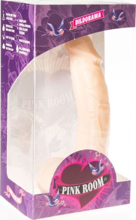 Dildo PINK ROOM Connor - Realistisch und flexibel.