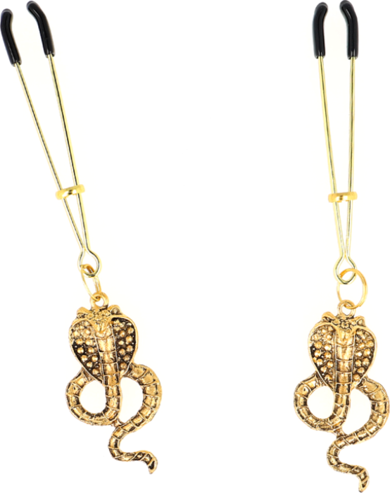 Pinzen für Nippel KINK Cobra 6 cm | BDSM Spielzeug