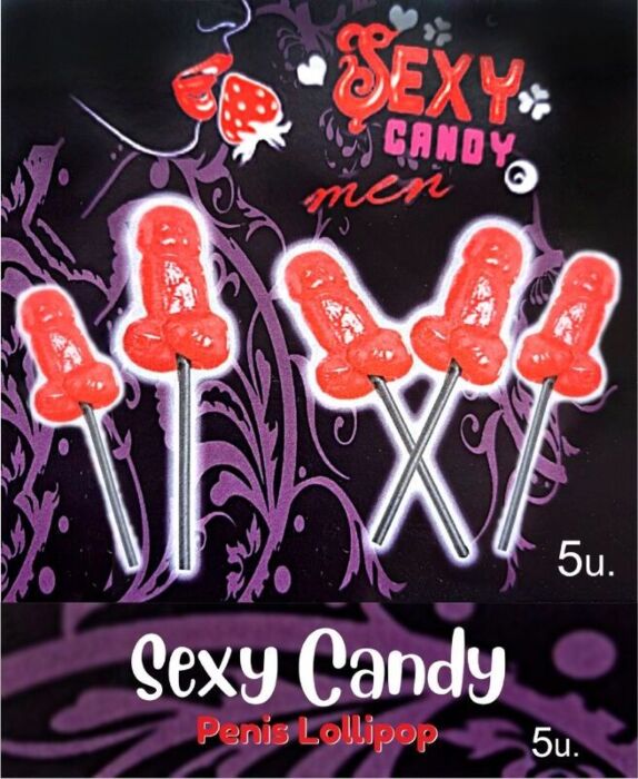 Pirulette Diablo Picante 5er Set Penisform Kirschgeschmack