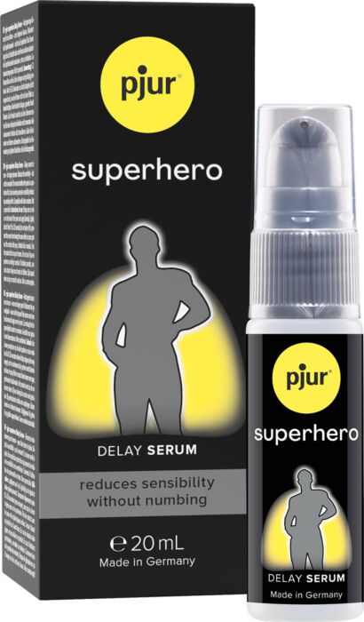 Retardant PJUR Superhero Serum 20 ml – Für längeren Spaß