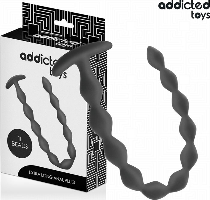 Analplug Addicted Toys Extra Lang Silikon 27cm