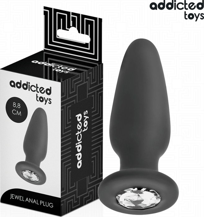 Analplug Addicted Toys S mit Juwel - Eleganz pur