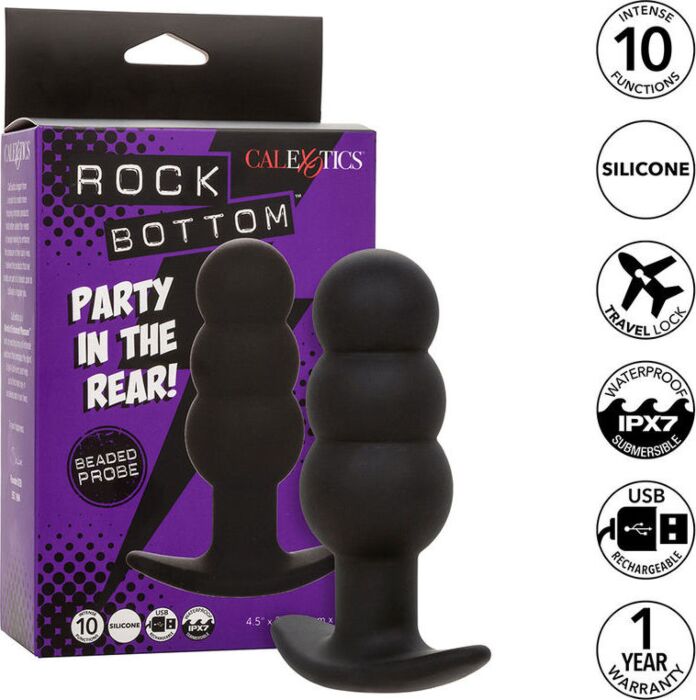 Analplug Calexotics Rock Bottom 10 Vibrationen
