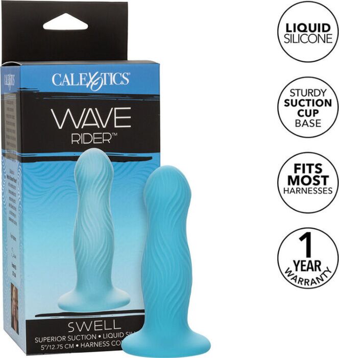 Analplug Calexotics Wave Rider Swell Plug Blau