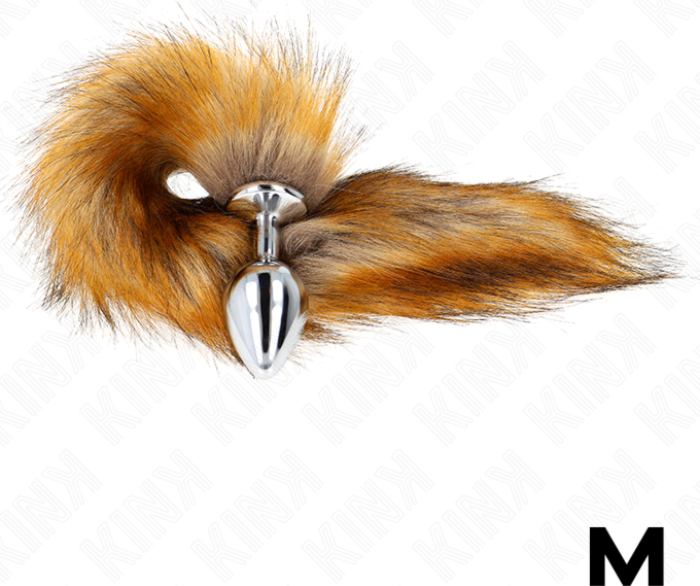 Anal Plug KINK M 8x3,5 cm mit Brauner Synthesekola Anal Plug KINK M 8x3,5 cm mit Brauner Synthesekola