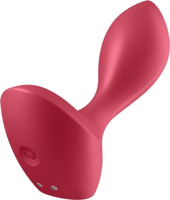 Plug Anal Vibrador Red Velvet