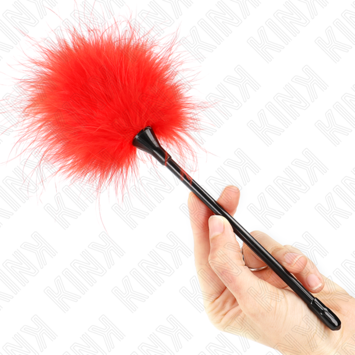 Plume KINK 27 cm Rot - Sanfte Lust erleben Plume KINK 27 cm Rot - Sanfte Lust erleben