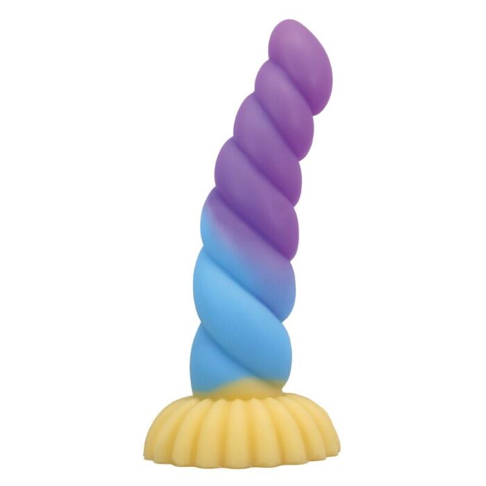 POWER MONSTERS - UNICORN TRICOLOR FANTASY SILICONE DILDO 22 CM Ø 5 CM POWER MONSTERS - UNICORN TRICOLOR FANTASY SILICONE DILDO 22 CM Ø 5 CM