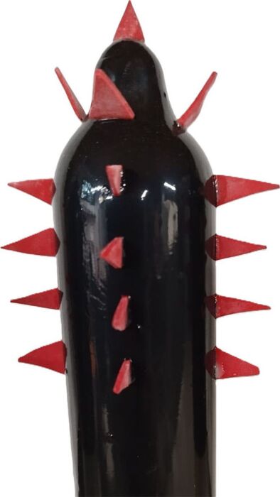 Präsentations-Kondom CONDOMERIE Cactus XL - Handgemalt Präsentations-Kondom CONDOMERIE Cactus XL - Handgemalt