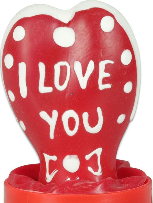 Preservativo CONDOMERIE Herz - Te Amo - Handgemalt