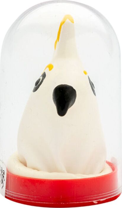 Präsentationsartikel Condomerie Loro Weiß Handbemalt Präsentationsartikel Condomerie Loro Weiß Handbemalt