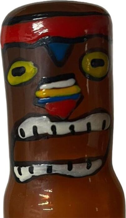 Preservativ CONDOMERIE Totem Tiki-Hawaii Handgemalt