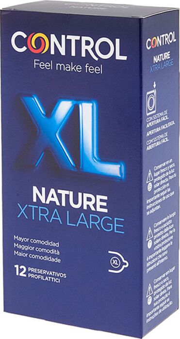 Kondome CONTROL Adapta Nature XL – Transparente und glatte Qualität