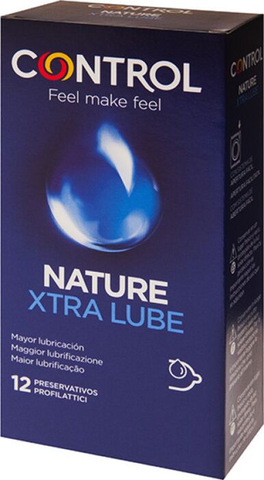 CONTROL Extra Lube Kondome 12er Pack für bessere Penetration
