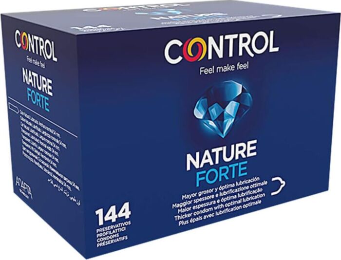 Kondome CONTROL Nature Forte 144 Einheiten mit Adapta-Form