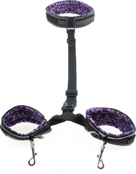 Purple Cheetah Bondage Kit