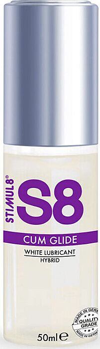 S8 Hybrid Cum Glide 50ml - Lubricante híbrido diseñado para imitar el semen