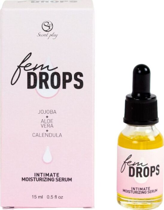 SECRETPLAY Fem Drops Intim-Feuchtigkeitsserum 15 ml