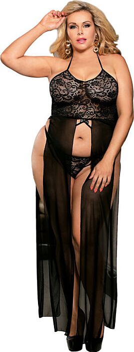 Dessous-Set SUBBLIME Queen Plus Dress-Top & Tanga