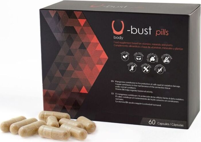 U-Breast Pills 500COSMETICS Natürliche Brustvergrößerung