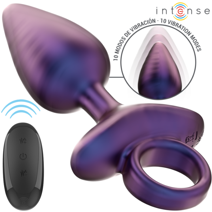 Plug Anal Vibrator INTENSE Michael mit Fernbedienung