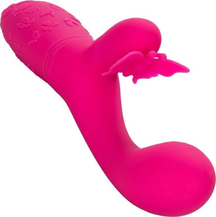 Vibrator CalExotics Butterfly Kiss Rosa mit G-Spot Stimulation