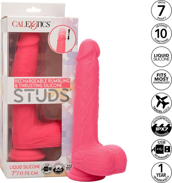 Vibrator Calexotics Studs Rosa 10 Vibrations
