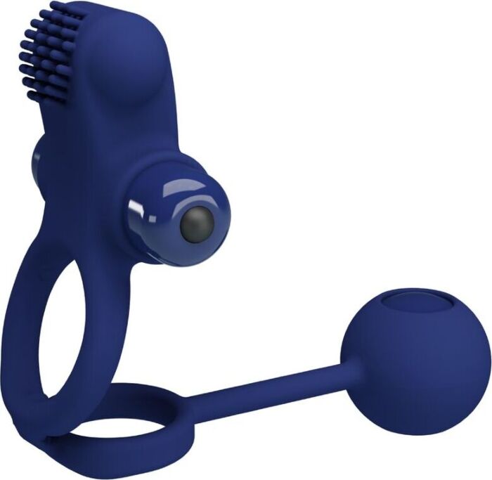Vibrator Pretty Love Remington Doppelloch blau Vibrator Pretty Love Remington Doppelloch blau