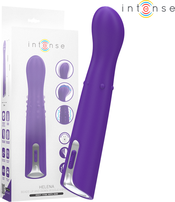 Vibrator INTENSE HELENA Up & Down mit Beads Vibrator INTENSE HELENA Up & Down mit Beads