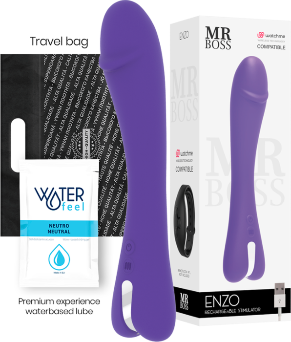 Vibrator MR. BOSS ENZO mit Watchme Technologie Vibrator MR. BOSS ENZO mit Watchme Technologie
