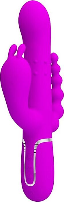 Vibrator Pretty Love Cammy Triple 4 in 1 Rosa