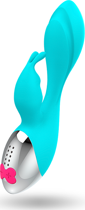 Vibrador Rabbit HAPPY LOKY MIKI con doble estimulación