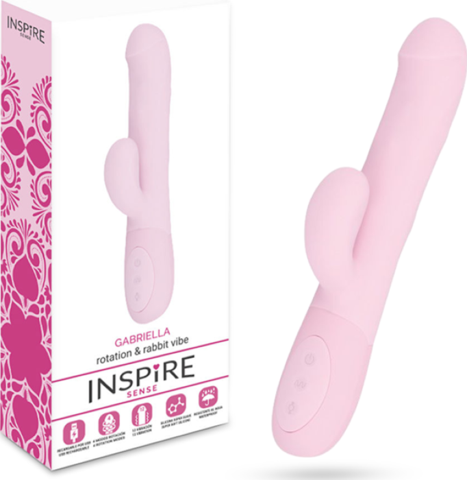 Vibrador Rabbit Inspire Gabriella mit 12 Funktionen Vibrador Rabbit Inspire Gabriella mit 12 Funktionen