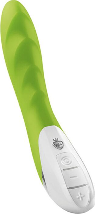 Wiederaufladbarer Vibrator Mystim Sassy Simon mit Doppelmotor