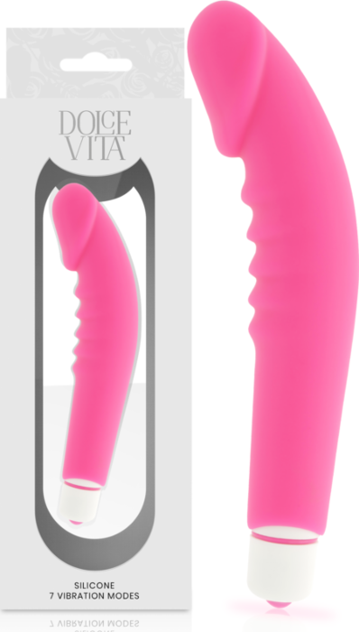Vibrador Rosa Realista Dolce Vita Vibrador Rosa Realista Dolce Vita