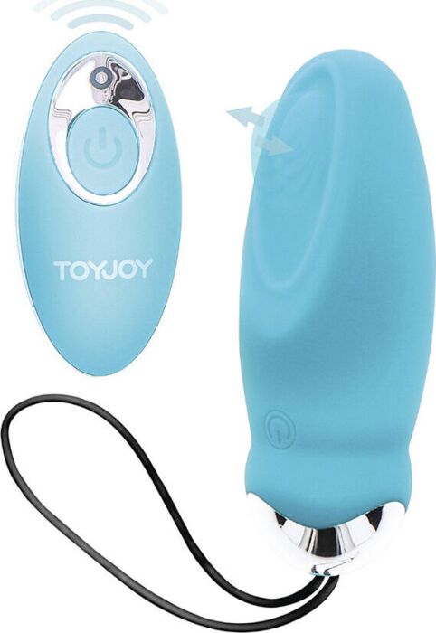 Vibrator ToyJoy Happiness I'm So Eggcited Blau - Fernbedienung