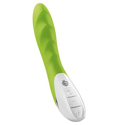 Wiederaufladbarer Vibrator Mystim Sassy Simon mit Doppelmotor